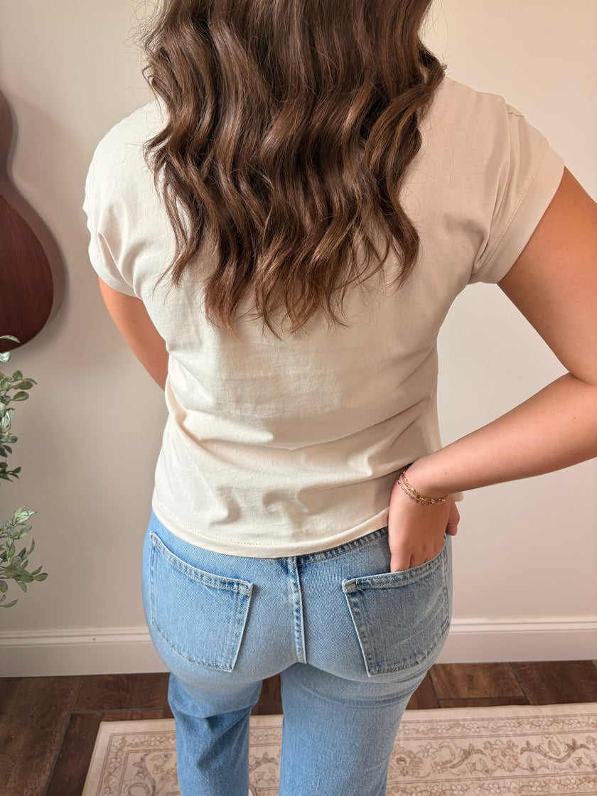 Ashley Stone Tee - 100% Cotton