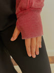 The Nicole Quarter Zip - Wine