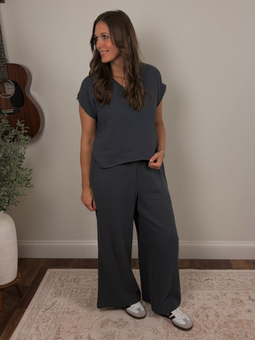 River Gauze Pant - 100%  Cotton