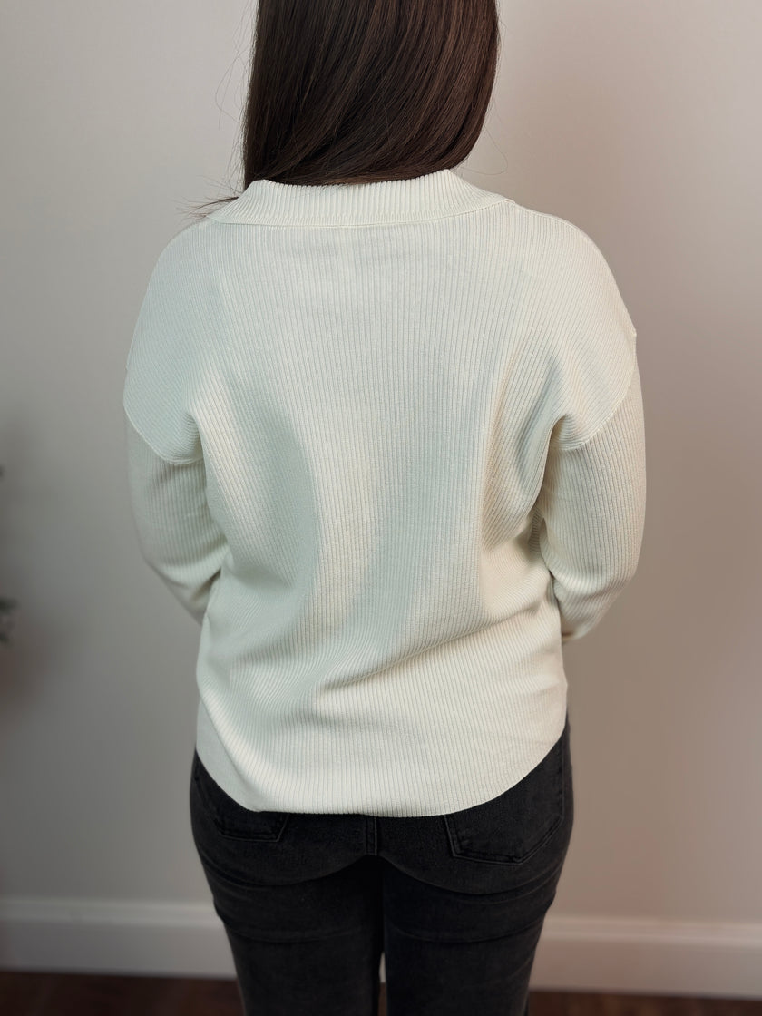 Noelle Ribbed  Top