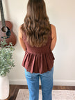 Lydia Linen Blend Top