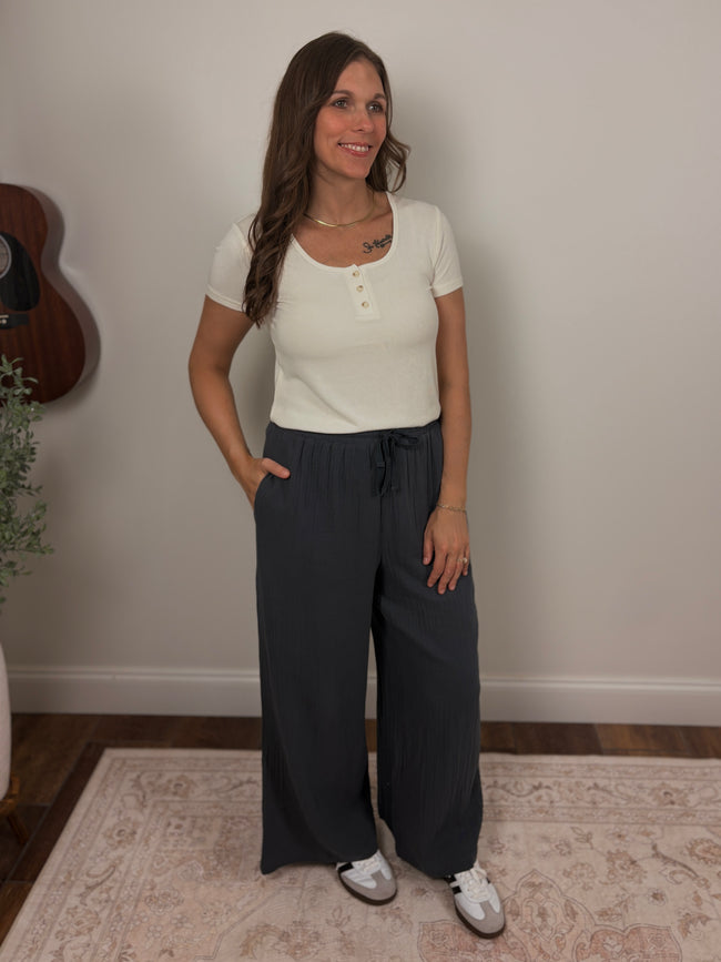 River Gauze Pant - 100%  Cotton