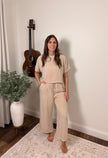 Claire Linen Blend Top
