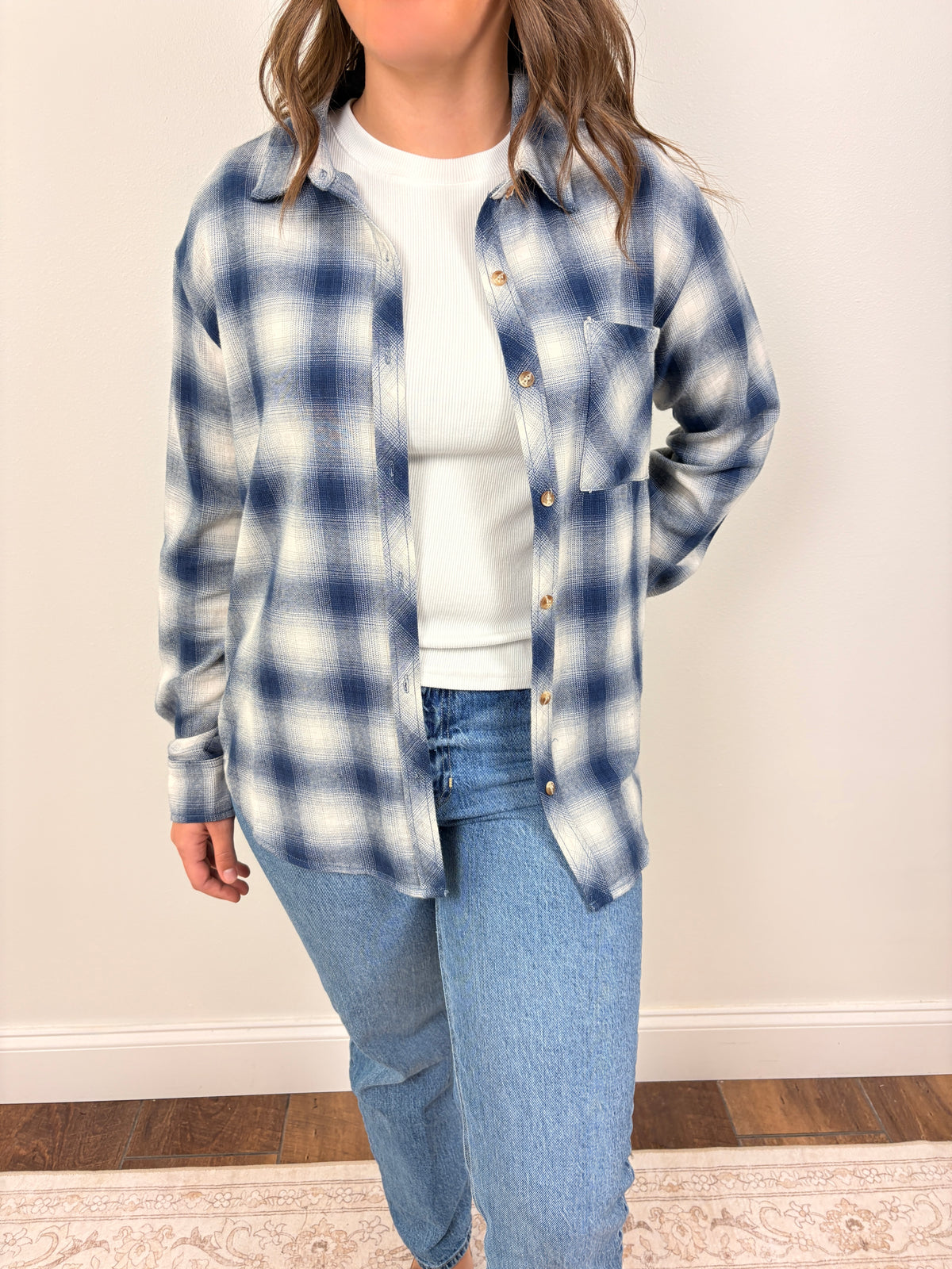 Harlow Plaid Button Down - 100% Cotton