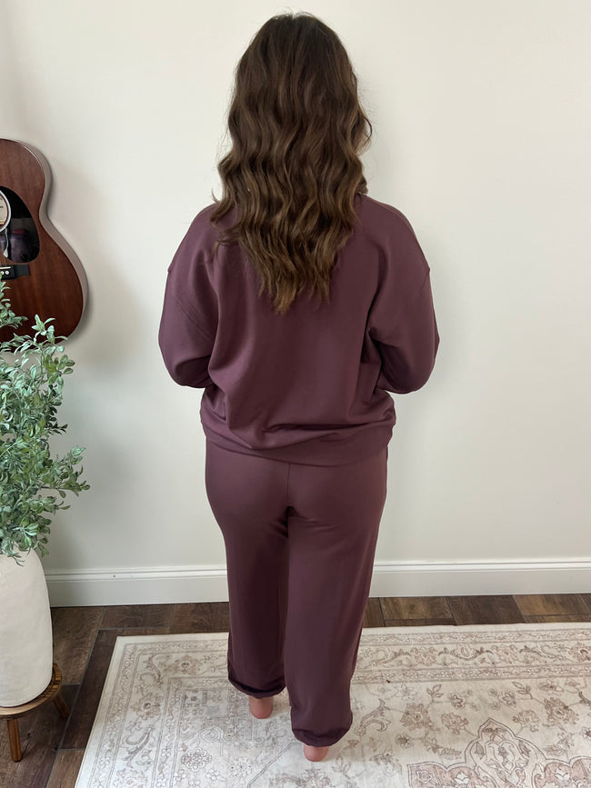 Dreamy Sweat Set - Dark Chocolate