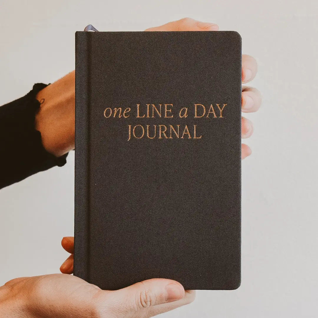 One Line A Day Fabric Journal