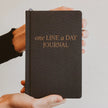 One Line A Day Fabric Journal