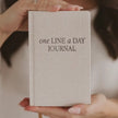 One Line A Day Fabric Journal